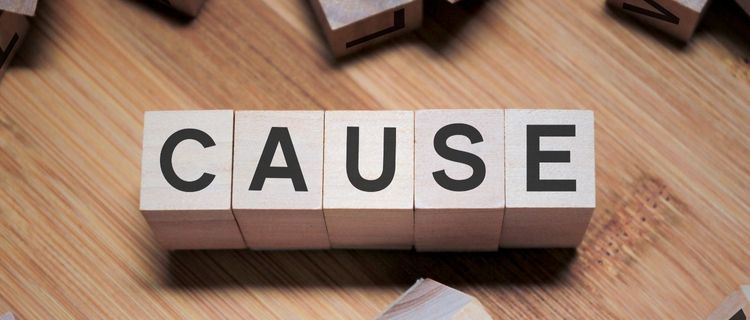 CAUSEの文字ブロック